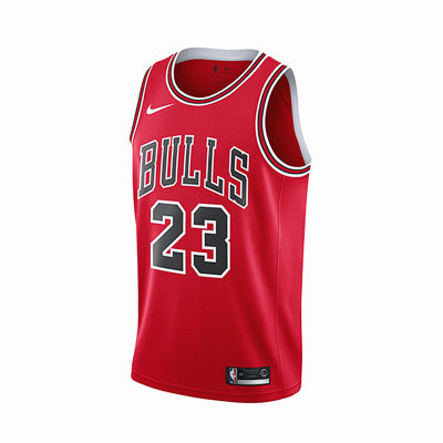 2019 Nba Mens Michael_Jordan_23ชิคาโกบูลส์ Mitchell & Ness คลาสสิก Swingman Jersey-สีแดง