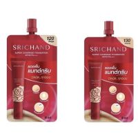 ?1ซอง?Srichand Super Coverage Foundation SPF50 PA+++ศรีจันทร์ ซูเปอร์ คัฟเวอเรจ ฟาวน์เดชั่น เอสพีเอฟ50 พีเอ+++ ขนาด 6ml