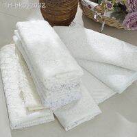 ✻ White Hollow Out Lace Fabric For Wedding Decorations Home Decor Fabric by the Metre 100cmx140cm