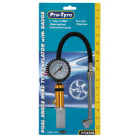 เกจวัดเติมลมยาง- TYRE INFLATOR - W/ DUAL NOZZLE AND DIAL