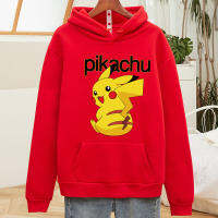 PIKACHU- LONGเสื้อยอดฮิตลายมิกกี้เมาส์ แจ็คเก็ต เเสื้อกันหนาว เสื้อฮู้ดแขนยาวเสื้อผ้าแฟชั่นนานาชาติ***ปลีก-ส่ง*** BK224