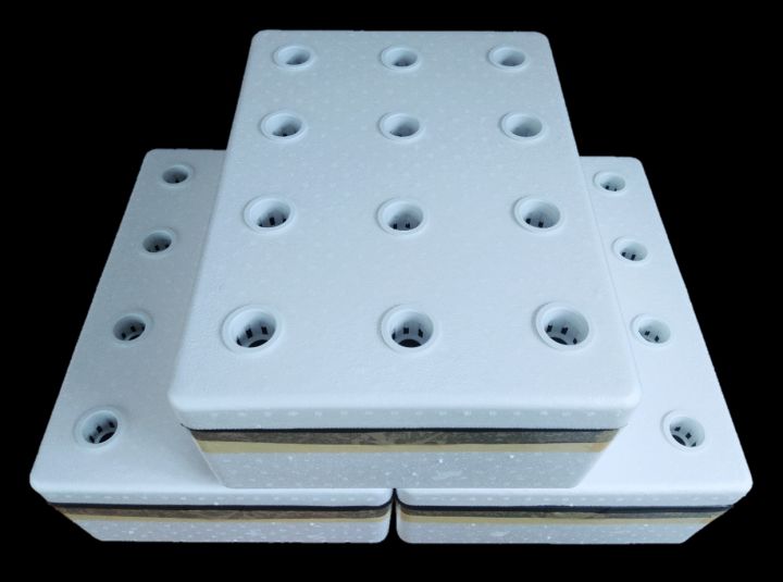 กล่องปลูกผัก-กล่องโฟมปลูกผักไฮโดรโปนิกส์เจาะรู-12-รู-ขนาด-38-8x53-8x20-7-ซม-1-order-สั่งได้ไม่เกิน-10-ใบ