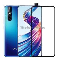 P-One ฟิล์มกระจกนิรภัย VIVO V15 Pro  เต็มจอ กาวเต็ม (สีดำ)