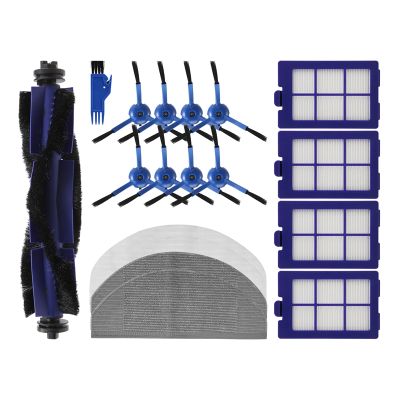 18Pcs Replacement Spare Parts Kit for Eufy RoboVac X8 Hybrid Robot Vacuum Cleaner Main Side Brush Hepa Filter Mop Cloth