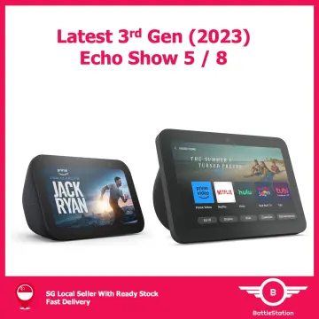 Echo Show 8 (3rd Generation 2023 Release Smart Display w Alexa  Charcoal