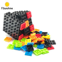 1กล่องพลาสติก3X3X3 Speed Smart Cube สติ๊กเกอร์เรียบ Cubes Collection Puzzle ของเล่นสำหรับเด็ก【cod】