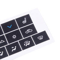 1 Set Dash AC Climate Control Button Repair Decal Sticker fit for Buick Allure Lucerne Lacrosse 2005-2007 2008 2009 Car Styling