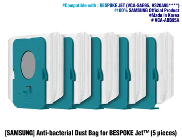 6 Pack Original SAMSUNG VCA-ADB90 Dust Bags For Jet Series Vacuums Clean  Station