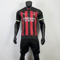 ชุดฟุตบอล ชุดกีฬาออกกำลังกายผู้ใหญ่ AC Milanเสื้อ+กางเกง เกรด A [1S-97]