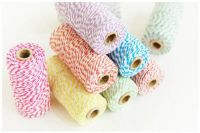 【YD】 Roll Metres 2Ply Cotton Twine String Cord Rope Rustic  wedding card