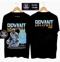 บาสเกตบอล Kobe ไบรอันท์ BEYANT พิมพ์เสื้อยืดผ้าฝ้ายคุณภาพสูงสำหรับผู้ชายและผู้หญิง cotton american style t shirt