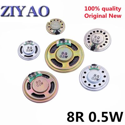 【CW】 5PCS  8R 0.5W Horn Loud Buzzer Ringer 20mm 23mm 28mm 30mm 40mm 50mm 8 ohm Small loudspeaker