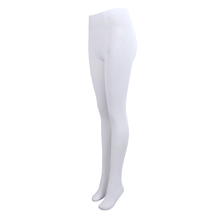 white-tender-solid-color-velvet-pantyhose-for-women