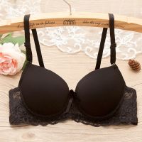 （A So Cute） FashionBra Bustier ชุดนอนชุดนอนชุดชั้นในเซ็กซี่ Bra Duoblegathered Super Push Up Bra สำหรับสาว32 34 36 AB