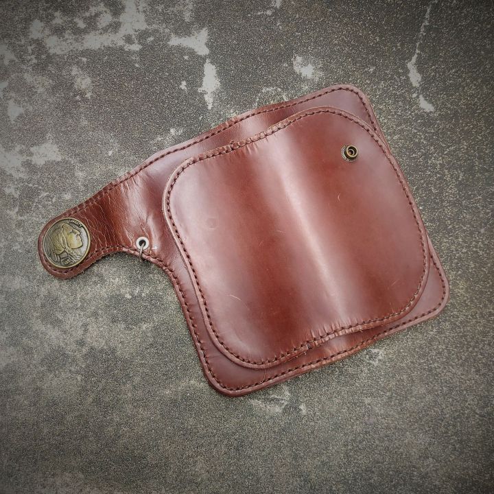 genuine-cowhide-clutch-wallet-dark-red-style-กระเป๋าหนังเเท้-ทรงยาว-กระเป๋าสตางค์หนังวัวแท้ๆ-หนังอย่างหนา