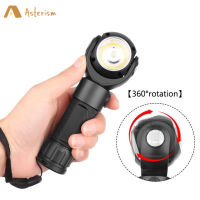 High Lumens 360 degreed Rotation Flashlights USB T6 COB LED Working Light Torch Camping Emergency Outdoor Portable Flashlight