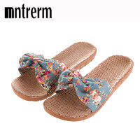 【YY】Mntrerm Womens Fashion Candy Color Indoor Help Slippers Lightweight Solid EVA Home Non-slip Flax Slippers Chinelo Feminino