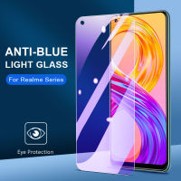 ป้องกันแสงสีฟ้า ฟิล์มกระจก For Realme GT Neo2 Master 7i 6i 5i 8 7 6 5 3 Pro C2 C3 C11 C12 C15 C17 C20 C21 C21Y C25 C25s Narzo 50A 50i 30A 20 Pro XT X50 X3 SuperZoom ฟิล์มกระจก