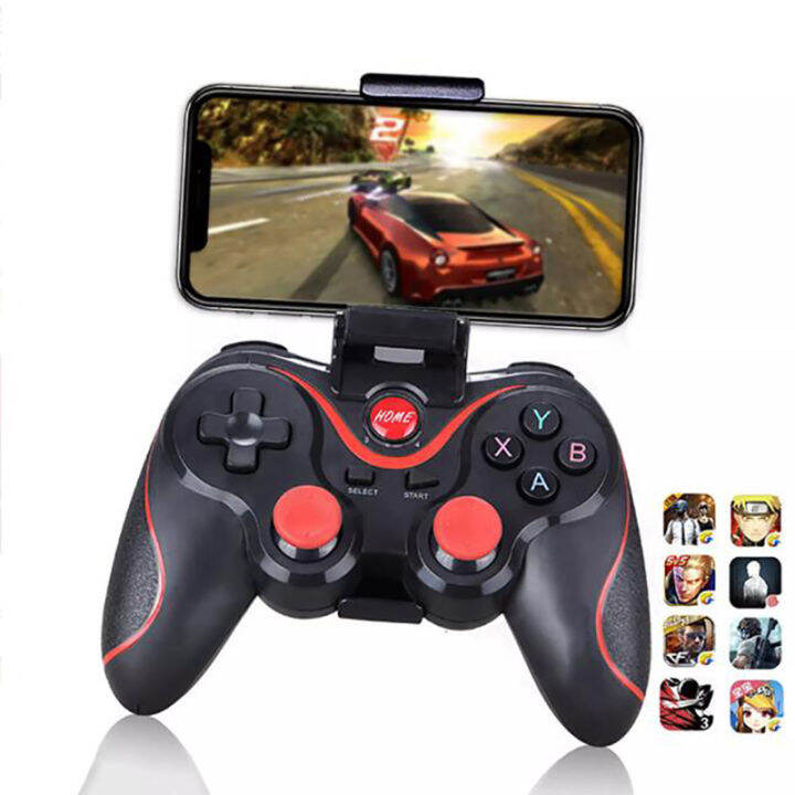 X3 Wireless Joystick Gamepad Player PC Game Controller Support