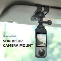 ☌⊕ New For GoPro Hero 11 10 9 8 7 6 Car Holder Stand 360 Rotary Clip Mount for Osmo Action Xiaoyi Insta360 X2 ONE R Action Carema