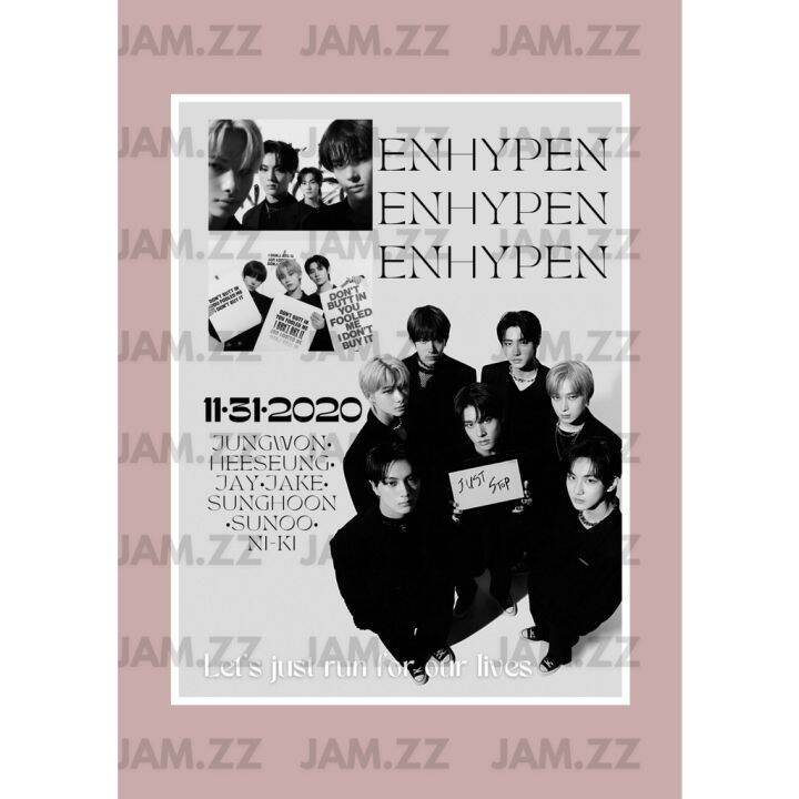 ENHYPEN Kpop A5 Binder Cover | Lazada PH