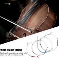 【hot】﹉▧✽  4PCS Nickle Viola Strings Chromium Winding V70 Musical Instrument Accessories