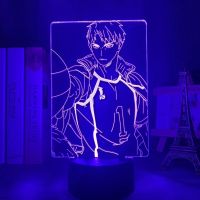 3d Lamp Haikyuu Wakatoshi Ushijima Led Night for Bedroom Decor Nightlight Kids Child Birthday Haikyu