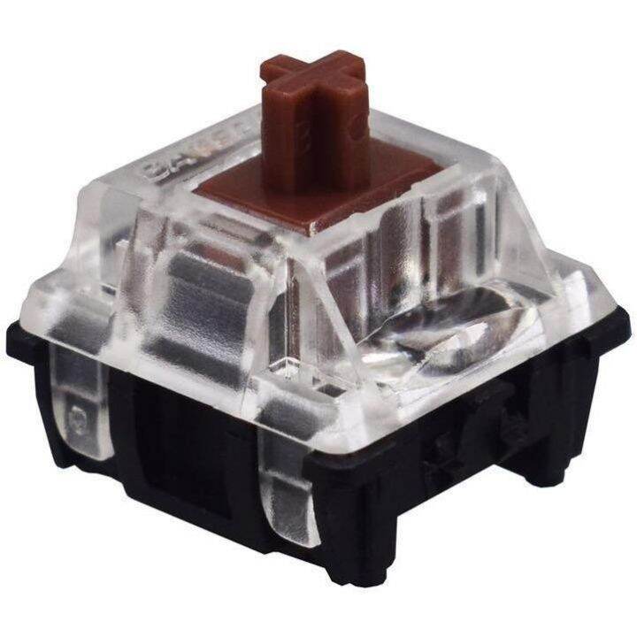 [Lubed] [Tactile] Gateron Optical Brown SWITCHES สวิทช์สำหรับ Optical ...