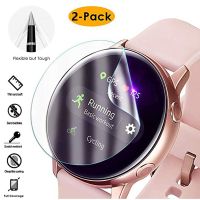 2pcs/lot Ultra-thin Protective Film Screen Cover for Samsung Galaxy Watch 42mm Active Soft 3D Round Edge Screen Protector