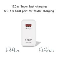 [CNIU digital accessories] Chargeur Rapide USB 120W Avec Câble De Type C Adaptateur D 39; Alimentation เทเลโฟนแบบพกพาใช้ได้ Huawei Samsung Realme 3.0