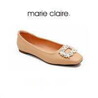 Bata บาจา ยี่ห้อ Marie Claire Solid Glamour collection รองเท้าหุ้มส้น บัลเลต์แฟลต รองเท้าคัดชู รองเท้าส้นแบน สำหรับผู้หญิง รุ่น Lusty สีเบจ 5703297