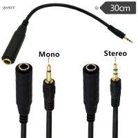 3.5 mm Audio Plug Extension Conversion Cable Stereo 3.5mm male to 6.5MM 6.35mm Female Stereo Cable Adapter for Headphones Wires  Leads Adapters