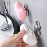 Magnetic Soap Holder Soap Dish Container Dispenser Wall Mounted Storage Rack Bathroom Accessories Powerful Magnetic Soap Holder