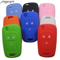 【2023】Jing Milliin 34BT Remote Silicone Rubber Car Key Case Cover For Chevrolet Cruze Aveo Camaro Epica Lova Sail Spark OPEL Astra Corsa