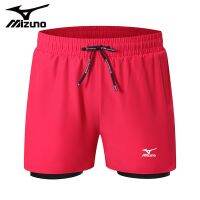 Mizuno American Sports Shorts Mens Running Cycling Marathon Quick-Drying Ice Silk Lining Training Fitness Three-Point Pants