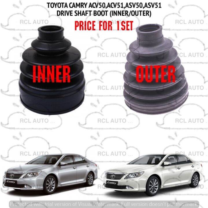 DRIVE SHAFT BOOT INNER/OUTER TOYOTA CAMRY ACV40,ACV51,ASV50,ASV51 Lazada