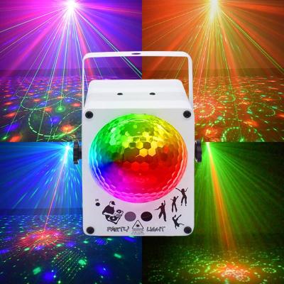 Disco Stage Light 60 Patterns Magic Ball Projector Light Sound Activated Birthday Party Car Club Bar Karaoke Xmas Lights