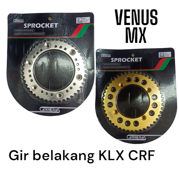 Gear/gir belakang KLX 150 CRF 150 ukuran 46 47 Lazada Indonesia