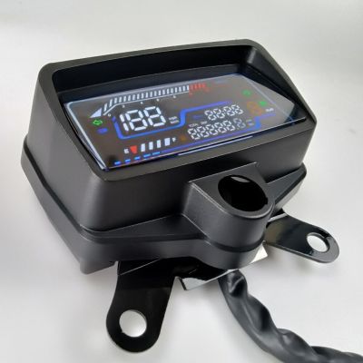 เครื่องวัดความเร็วแดชบอร์ดดิจิตอล LCD สำหรับ CG125-CG150,เครื่องวัดอมิเตอร์รถจักรยานยนต์ของรถมอเตอร์ไซค์
