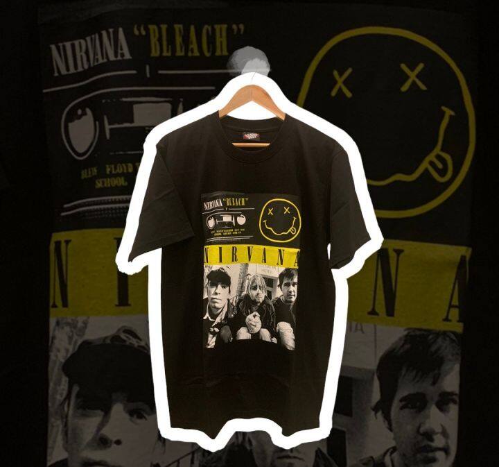 เสื้อวงดนตรีnirvana-สีดำ-เสื้อวง-เสื้อทัวร์-เสื้อวินเทจ-เสื้อผ้าแฟชั่นชาย-หญิง-สตรีท-ราคาถูกมาก-พร้อมส่ง