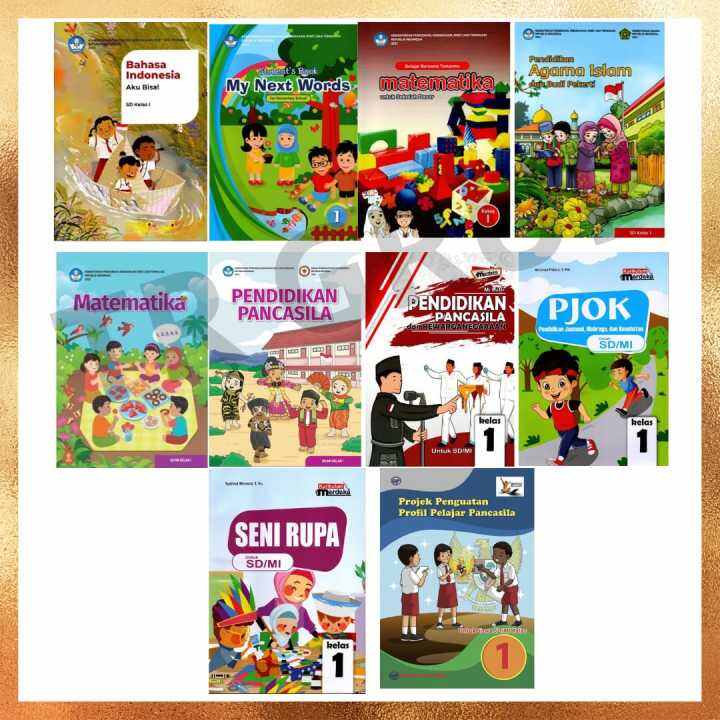 BUKU SISWA KURIKULUM MERDEKA KELAS 1 SD/MI KEMENDIKBUD | Lazada Indonesia