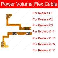 ปุ่มปรับระดับเสียง FLEX CABLE สำหรับ OPPO Realme C1 C2 C3 C11 C12 C15 C17 ด้านข้าง Power MINI ปุ่มปิดริบบิ้นอะไหล่-hdfssaa