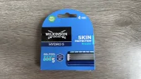 Free shipping Germany Wilkinson Hydro5 mens anti-allergic manual razor blade 4 pieces