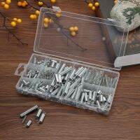 200pcs/set Assorted Steel Spring Electrical Hardware Drum Extension Tension Springs Pressure Suit Metal Assortment Hardware Tool Cleaning Tools