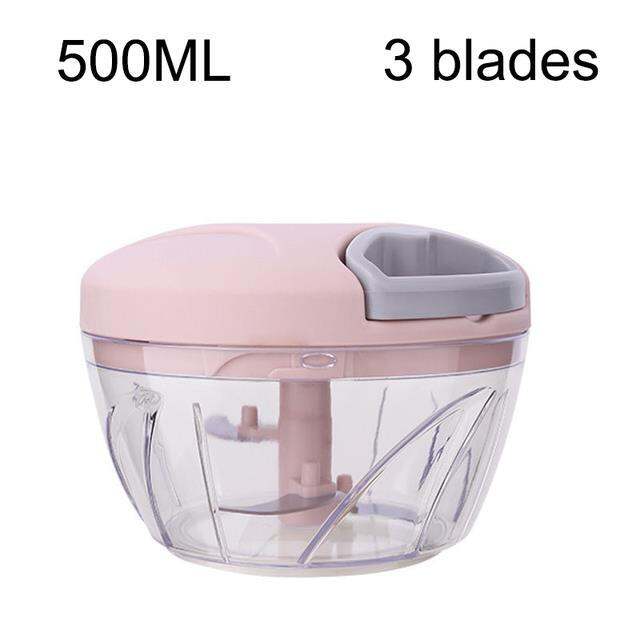 500-900ml-manual-meat-mincer-garlic-rotate-press-crusher-vegetable-cutter-accessories