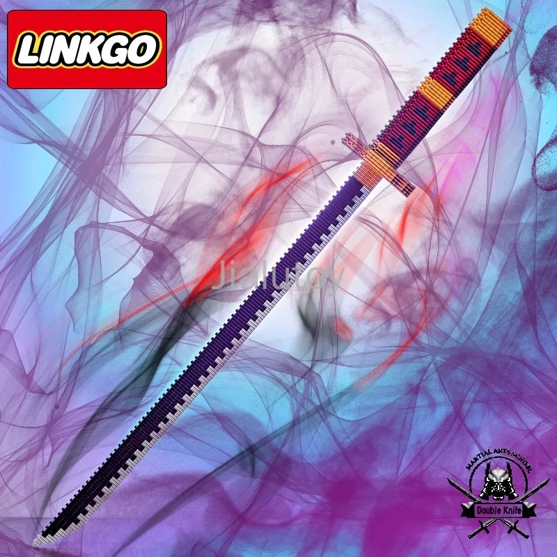 24 horas para entregar bensBlocos de construção Roronoa Zoro Katana Kitetsu  Shuusui Enma Wado Ichimonji Animação Puzzle Montado Brinquedos Para Meninos  Lego Compatível LCKC