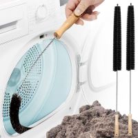 Washer Dryer Cleaning Brush Collapsible Long Wood Handle Cleaning Brush Water Pipe Drainage Dredge Tool Flexible Radiator Duster