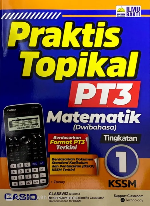 Mh Buku Latihan Praktis Topikal Pt3 Matematik Dwi Tingkatan 1 2021 Lazada