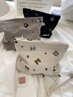 ❖ white rabbit a few embroidery cat cosmetic bag change receive the cute and hand