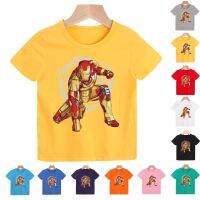 COD SDFGERTERT xxสต็อกพร้อมxxIron Man เสื้อยืดแขนสั้นสำหรับบุรุษ 8 ตัวจาก